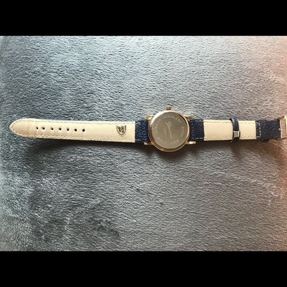 Navy Preppy Nautical Anchor Watch - Picture 2 of 2